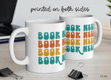 Book Nerd Retro Coffee Mug