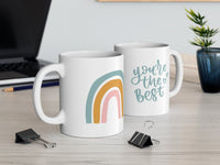 You're the Best Boho Rainbow mug