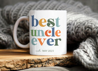 Best Uncle Ever Announce Pregnancy Custom Mug