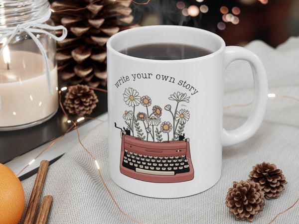 Write your Story Typewriter mug