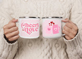 Cheers Love Valentine's Day Camper mug