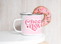 Our cute camper Cheers Love mug makes a great unique gift for your love one!