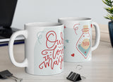 Our Love is Magic Valentine's Day mug