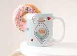 Our Love is Magic Valentine's Day mug