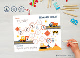 Reward Chart Printable Construction