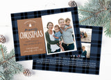 Christmas Tree Kraft Custom Printed Christmas Card