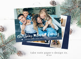 Christmas, Love, Family Overlay Christmas Photo Digital Template