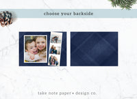 Christmas Love Family Overlay Printed Photo Card