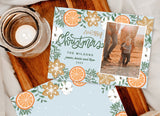 Southern Charm Photo Christmas Card Template