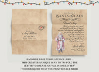 Letter from Santa Vintage Pink