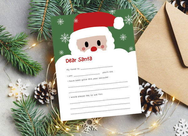 Letter to Santa PRINTABLE