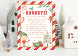 Hello Christmas Elf and Goodbye Christmas Elf Letters Bundle