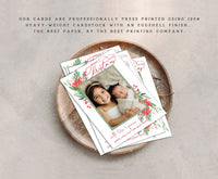 Watercolor Frame Christmas Cards